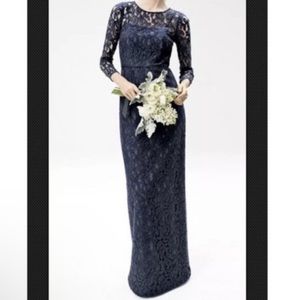 J Crew Selena Gown in Navy